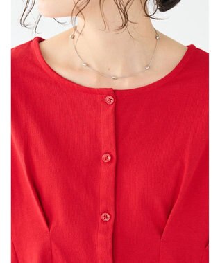 CRAFT STANDARD BOUTIQUE 前後2WAYタックプルオーバー Red