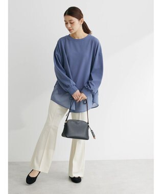 Green Parks シアードッキングチュニック Blue