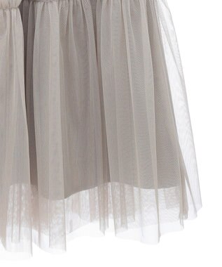 AMERICAN HOLIC ティアードチュールスカート Gray Beige