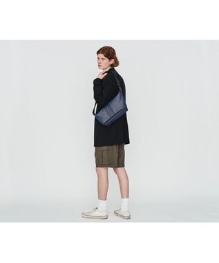 genten リデニム ボディバッグ ネイビー