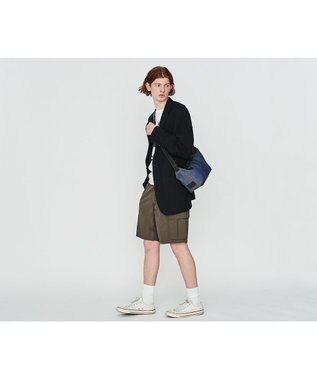 genten リデニム ボディバッグ ネイビー