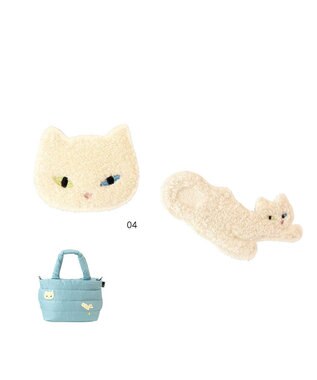 ROOTOTE 9065【ネコアップリケ付き】/ LT.フェザールーデリ.キャット-21 04：アクアマリン