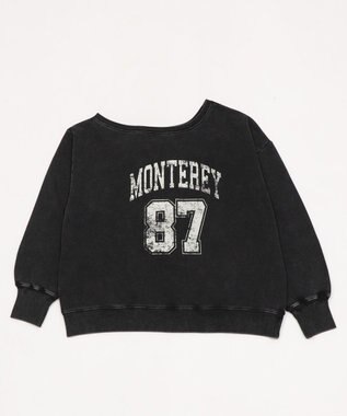 WEGO 裏起毛2WAYグラフィックワンショルBIGスウェット 柄2