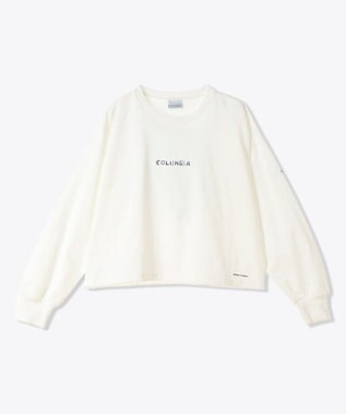 Columbia Columbia/ ウィメンズレイクトゥーアベニューロングスリーブクロップドTシャツ /コロンビア Sea Salt