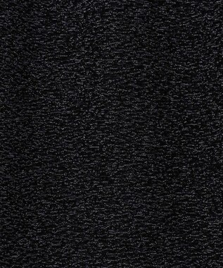 ICB L 【洗える】 シャイニーラメジャガード セミワイドパンツ ブラック系