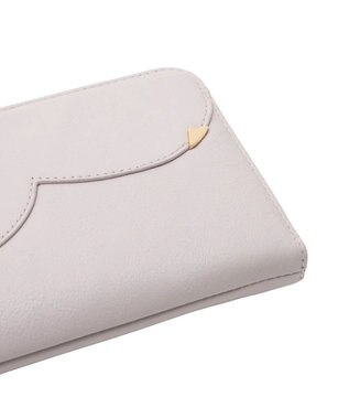 LANVIN en Bleu デクール 薄マチLファスナー長財布 ライトピンク