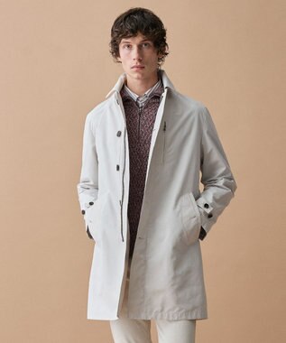 JOSEPH ABBOUD 【フード脱着仕様/JAPANファブリック/ECO撥水】ステンカラー コート