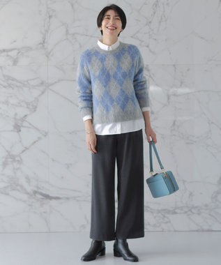 J.PRESS LADIES ベルト ショート ブーツ ブラック系