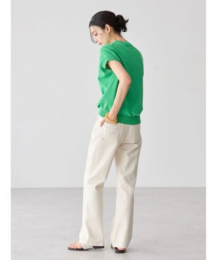 AMERICAN HOLIC フレンチスリーブニットプルオーバー Light Green