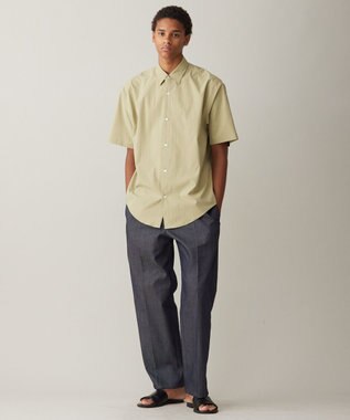 UNFILO MENS 【新色追加】FINE MOVE デニム タックパンツ [24年商品] ネイビー