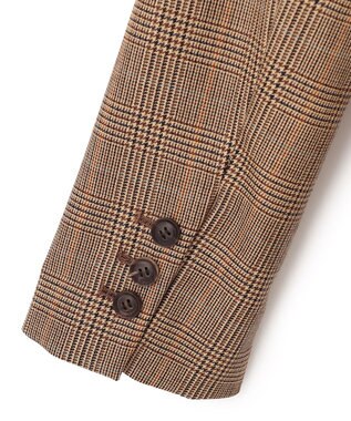 BEIGE， WAGRAM / チェック柄ジャケット Camel