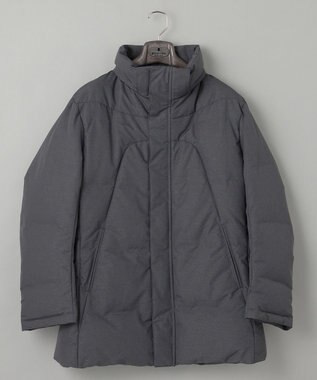 GOTAIRIKU 【仕事で着用可】MINOTECH メランジラミネート ダウンコート(23年モデル) グレー系