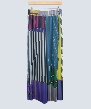 COQ PARALLEL 前後2WAYプリーツパンツ チャコールグレー