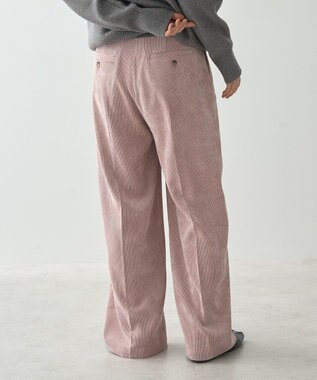 AMERICAN HOLIC コーデュロイタックワイドパンツ Pink