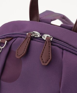 Y'SACCS 【EC店舗限定！】ドットジャカード ミニリュックサック パープル