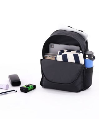 LeSportsac ROUTE BACKPACK/リサイクルドブラックJP リサイクルドブラックJP