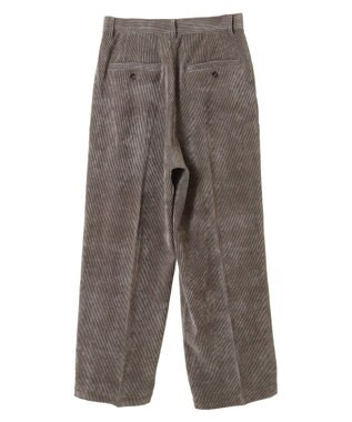 AMERICAN HOLIC コーデュロイタックワイドパンツ Mocha