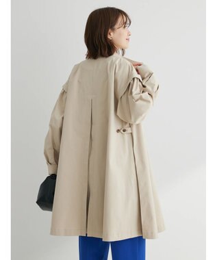 Green Parks 花粉防止　袖タックコート Beige