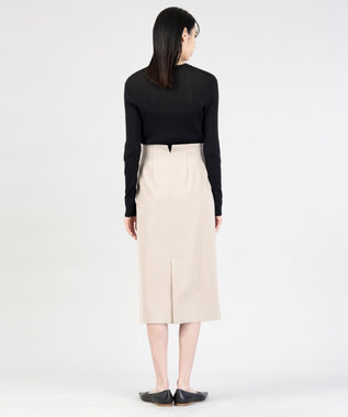 23区 【エステータ】コットンダブルクロス スカート グレージュ系