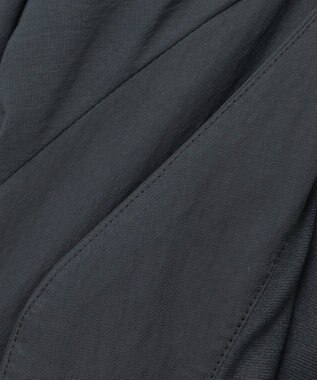 JOSEPH ABBOUD MOUNTAIN 【ECO撥水/起毛裏地】マイクロリップワッシャー ブルゾン ネイビー系