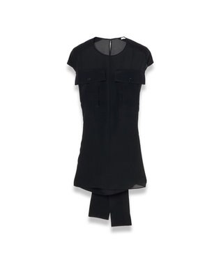 JOSEPH クレープドソワ　ブラウス　KNIZA Black