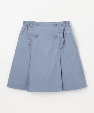 組曲 KIDS 【150-160㎝】コーデュロイ キュロット サックスブルー系