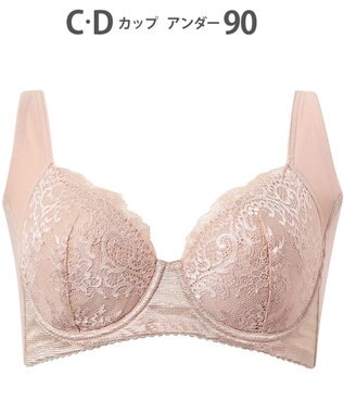 Wing ブラジャー 脇胸すっきり 脇高設計 背中の段差を軽減 肩にくいこみにくい 快適なつけごこち 【すっきりスムージング】 ブラ NB2724 ウイング／ワコール