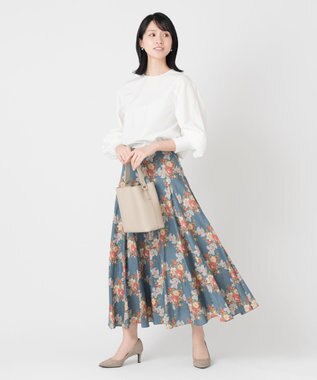 ONWARD Reuse Park 【23区】スカート春夏 ブルー