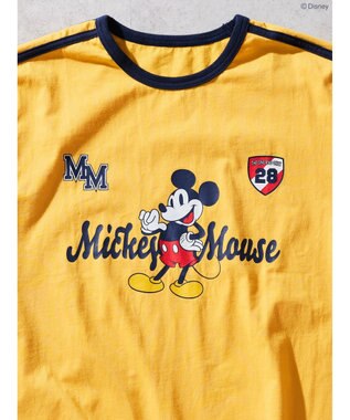 AMERICAN HOLIC ラインＴシャツ　Ｙｅｌｌｏｗ／Ｄｉｓｎｅｙ Yellow