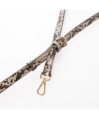 UNBILLION カシュカシュ cachecache / バンブーハンドルエルガリー2wayトート パイソン