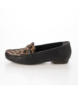 ing <ing>【3E】【サスティナブル】ビット付きモカシューズ ブラウンミックス