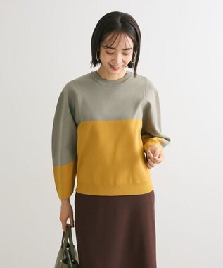 Green Parks ・ｆｕｒｒｙ　ｒａｔｅ　かる～いニットプルオーハ Gray