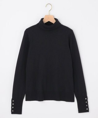 組曲 S ニューシックタートル ニット ブラック系