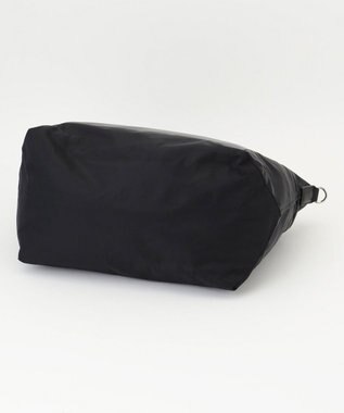 Y'SACCS ナイロン×リサイクルレザー　コンビマルチトート ブラック