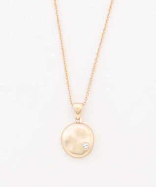 J.PRESS LADIES 【リバーシブル】ワントップ ネックレス ケシウスゴールド×シルバー系