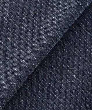 GOTAIRIKU 新素材セットアップ【通気性抜群/洗える/シワになりにくい】カラミプリントストレッチセットアップ パンツ ネイビー系8