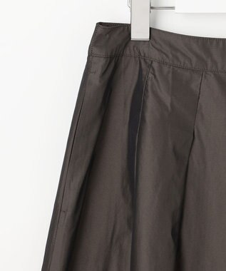 J.PRESS LADIES L ハイマルチタフタ フレアスカート ブラウン系