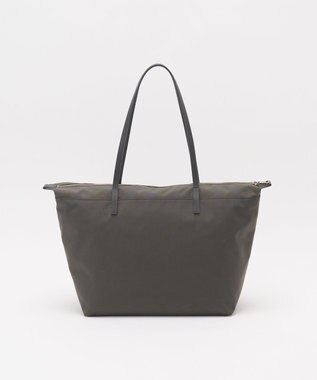 russet ＜390g/撥水性あり＞天ファスナー付きコーデュラナイロントートバッグ(CE-1560) Gray