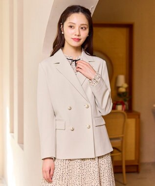 Feroux 【先行予約】パール釦テーラード ジャケット