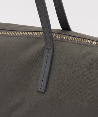 russet ＜390g/撥水性あり＞天ファスナー付きコーデュラナイロントートバッグ(CE-1560) Gray