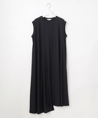 自由区 【WEB先行販売】ストレッチアムンゼン ワンピース ネイビー