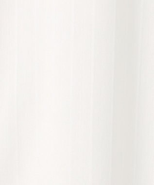 J.PRESS LADIES L 【洗える】BEZコットンナイロン ストライプ シャツカラー ブラウス ホワイトドビー系1