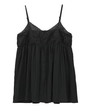 Green Parks テープ刺繍ビスチェ Ivory