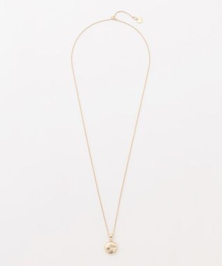 J.PRESS LADIES 【リバーシブル】ワントップ ネックレス ケシウスゴールド×シルバー系