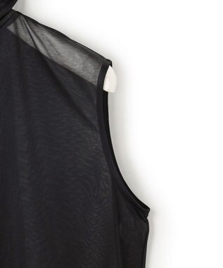 ICB L 【WEB＆一部店舗限定】SheerSerika ハイネックプルオーバー ブラック系