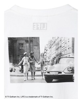 Green Parks ＬＩＦＥ　フォトプリントロングＴシャツ Black