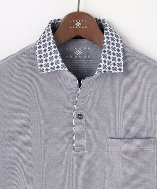 JOSEPH ABBOUD 【愛されて21年！オーガニックコットン使用】ダディ ポロシャツ ダルブルー系