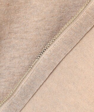 J.PRESS LADIES L 【洗える】スパーク ニット パーカー ベージュ系