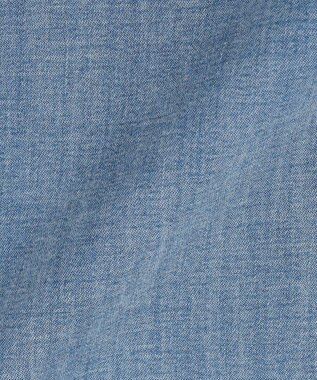 J.PRESS YORK STREET 【WOMEN】ライトダンガリー リラックスワイド パンツ ダルブルー系