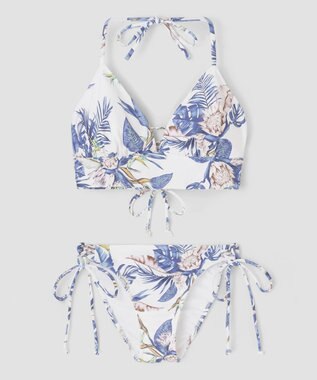 San-ai Resort（三愛水着楽園） 【FUWAMARU】レイヤードノンワイヤービキニ　9M　【San-ai Resort（サンアイリゾート）】 ホワイト